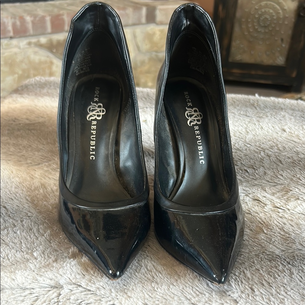 Rock & Republic Black Stiletto Heels
